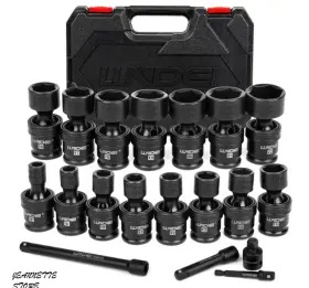 XH23009 LLNDEI Drive Swivel Impact Socket Set