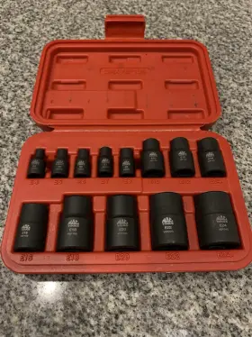 SMXVEP13B MAC Tools Impact Inverted Socket Set Star