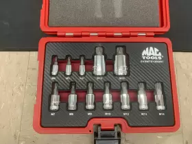 SVXMTS12RBRT MAC Tools Impact Triple Square Driver Set