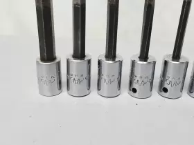 6654455 MAC TOOLS Drive Hex Socket Set Swivel #2