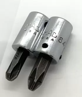 843-844 MAC TOOLS Pozidriv Tip Phillips Screwdriver Socket #2