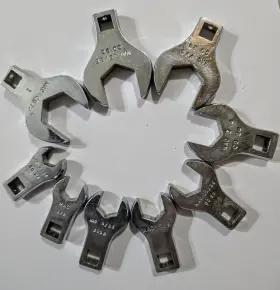 C014-C030 MAC TOOLS Crowfoot Combination Wrench Set