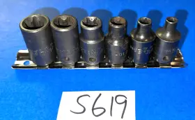 Mac Tools E6-e16 6 Piece 3/8 Drive Inside Torx Socket Driver Set