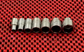 Mac Tools Piece 1/4 Inch Drive Point Sae Chrome Shallow Set #2