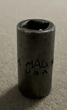 M86M MAC TOOLS Magnetic Shallow Impact Socket Drive Point