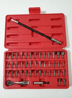 MR5BD MAC TOOLS Bit Set Torx Phillips Ratchet Extension Flex