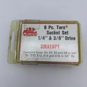 SMXE8PT MAC TOOLS Torx Socket Set Drive Nos