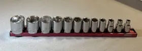 Mac Tools Sx126brpt 12pcs 3/8 Inch Drive Sae 6pt Precision Torque Socket Set