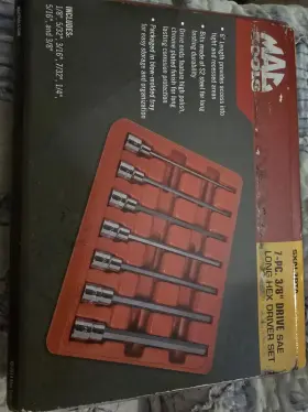 SXAL7PTA MAC TOOLS Toolsa Drive Hex Driver Set