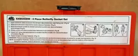 SXBS46MM MAC TOOLS Butterfly Socket Set Drive #3