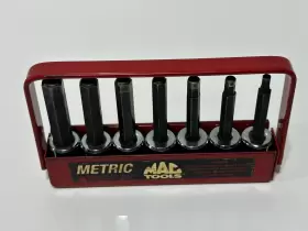SXMA7T MAC TOOLS Hex Allen Socket Driver Set