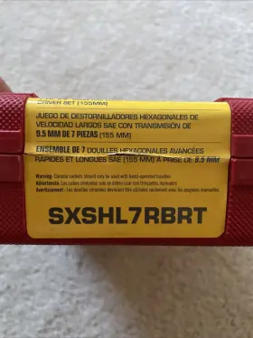 SXSHL7RBRT MAC TOOLS Drive Advanced Hex Driver #3