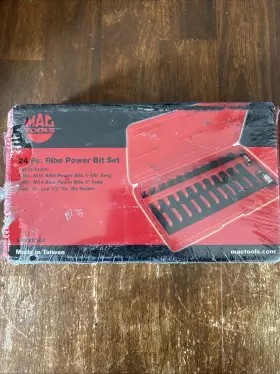 SXVBR24B MAC TOOLS Ribe Power Bit Set