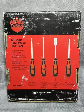 TV95975 MAC TOOLS Tire Valve Tool Set Ergonomic Handle Design #2