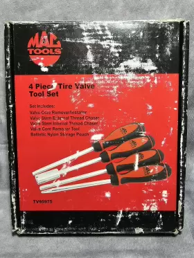 TV95975 MAC TOOLS Tire Valve Tool Set Ergonomic Handle Design