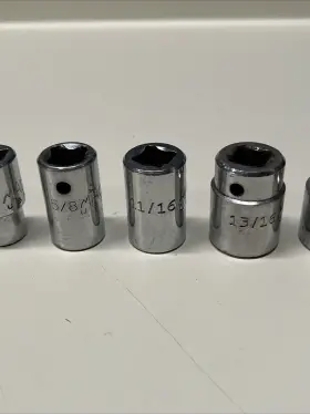 V126-V406 MAC TOOLS Drive Point Socket Set #3