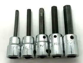X106D-X126D MAC TOOLS Socket Allen Key Hex Bit Driver Set