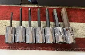 X126DL MAC TOOLS Drive Hex Bit Socket Driver Set