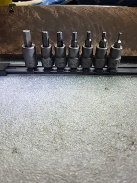 X46HBS-X126HBS MAC TOOLS Hex Bit Driver Socket Set Drive Nos