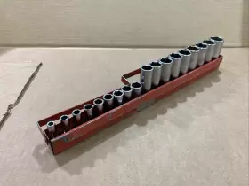 Mac Tools XD6. 6-18MM Deep Metric Socket Set 6MM-23MM 3/8 Pt