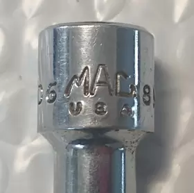 XD6-8MM MAC TOOLS Drive Socket High Point #3