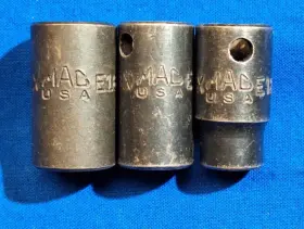XE16 MAC TOOLS Drive Inverted Torx Impact Socket Set E14 E12