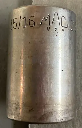 Z302 MAC TOOLS Sabina Shallow Drive Point Socket #2