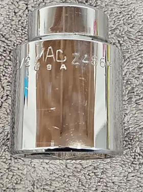 Mac Tools Z486 Usa 1-1/2 Inch 6 Point 3/4 Chrome Socket