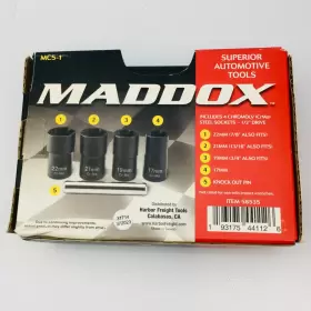 MC5-1 MADDOX Locking Lug Nut Removal Set #3