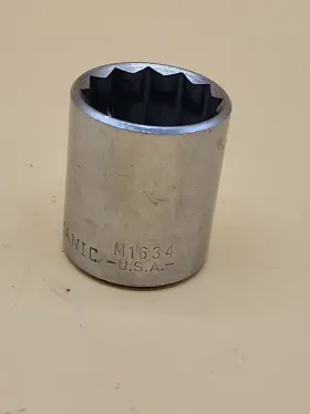 M1634 MASTER MECHANIC Standard Socket Drive #3