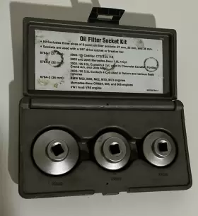 MST6784 MATCO Drive Oil Filter Socket Set #2