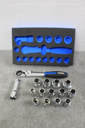 SB15TH MATCO Hole Drive Spline Socket Set Foam Tray
