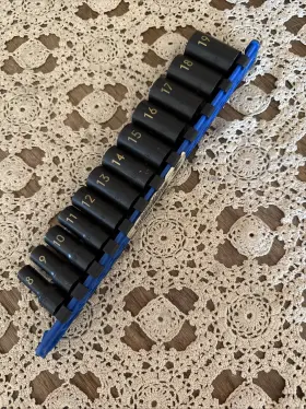 SB1PM126TA MATCO Drive Semi Impact Socket Set Rack