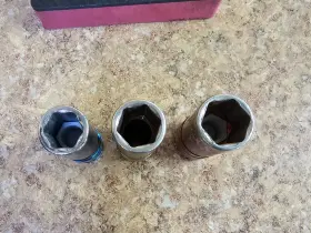 SCT3M6 MATCO Drive Point Wall Wheel Socket Set #3