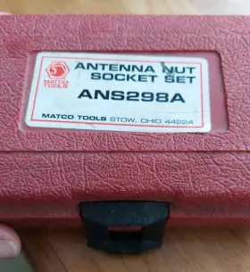 ANS298A MATCO TOOLS Antenna Nut Socket Set Fathers