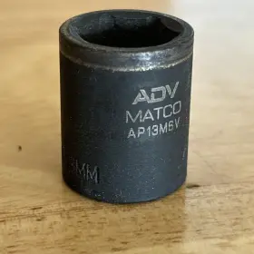 AP13M6V MATCO TOOLS Shallow Impact Socket Drive Point