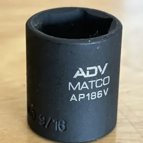 AP186V MATCO TOOLS Shallow Impact Socket Drive Point