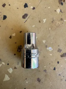 Matco Tools Ase5.5m6 Inch Silver Eagle 1/4 Drive 5.5mm Metric 6 Pt. Socket Vgc