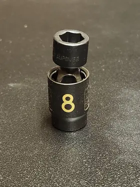 AUP8M6B MATCO TOOLS Drive Point Impact Swivel Socket