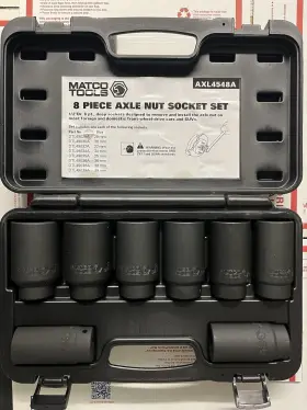 AXL4548A MATCO TOOLS Drive Axle Nut Socket Set Point