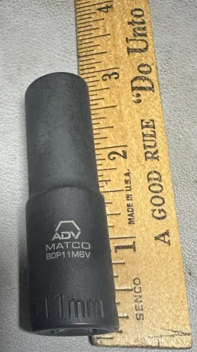 BDP11M6V MATCO TOOLS Drive Impact Socket Point