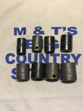 BP11M2A-BP19M2A MATCO TOOLS Drive Impact Socket Set Bp