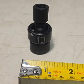 BUP10M6V MATCO TOOLS Drive Point Swivel Socket #3