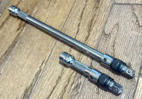 BX-5L MATCO TOOLS Locking Ratchet Extension Bar Set Knurled