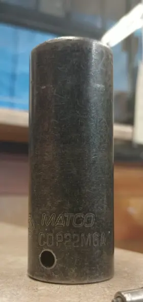 CDP22M6A MATCO TOOLS Drive Point Impact Socket #2