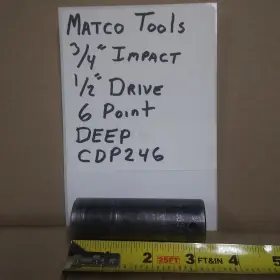 CDP246 MATCO TOOLS Point Impact Socket Drive