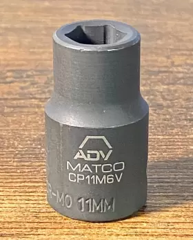 CP11M6V MATCO TOOLS Drive Point Shallow Impact Socket