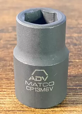 CP13M6V MATCO TOOLS Drive Shallow Impact Socket