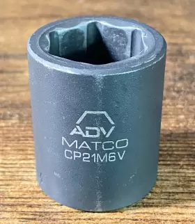 CP21M6V MATCO TOOLS Drive Shallow Impact Socket