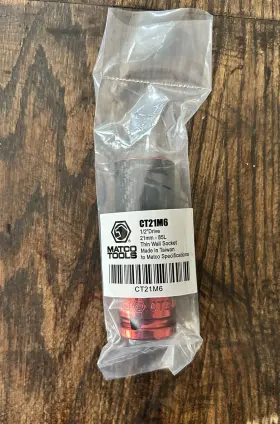 CT21M6 MATCO TOOLS Drive Point Wall Socket